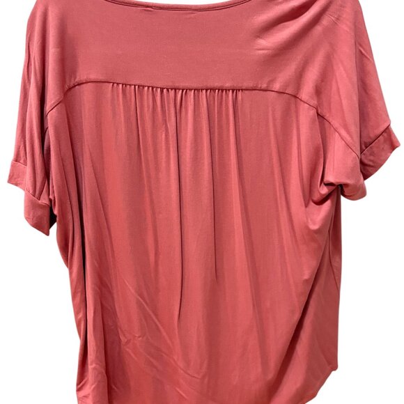 MATILDA JANE Just Imagine Becca Button-Tie Front Top size L Large - Picture 3 of 4